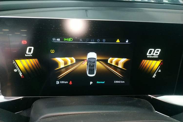 Used MG 5 Scorpio 2022 1.5T Trophy Sport Luxurious Edition Instrument Cluster