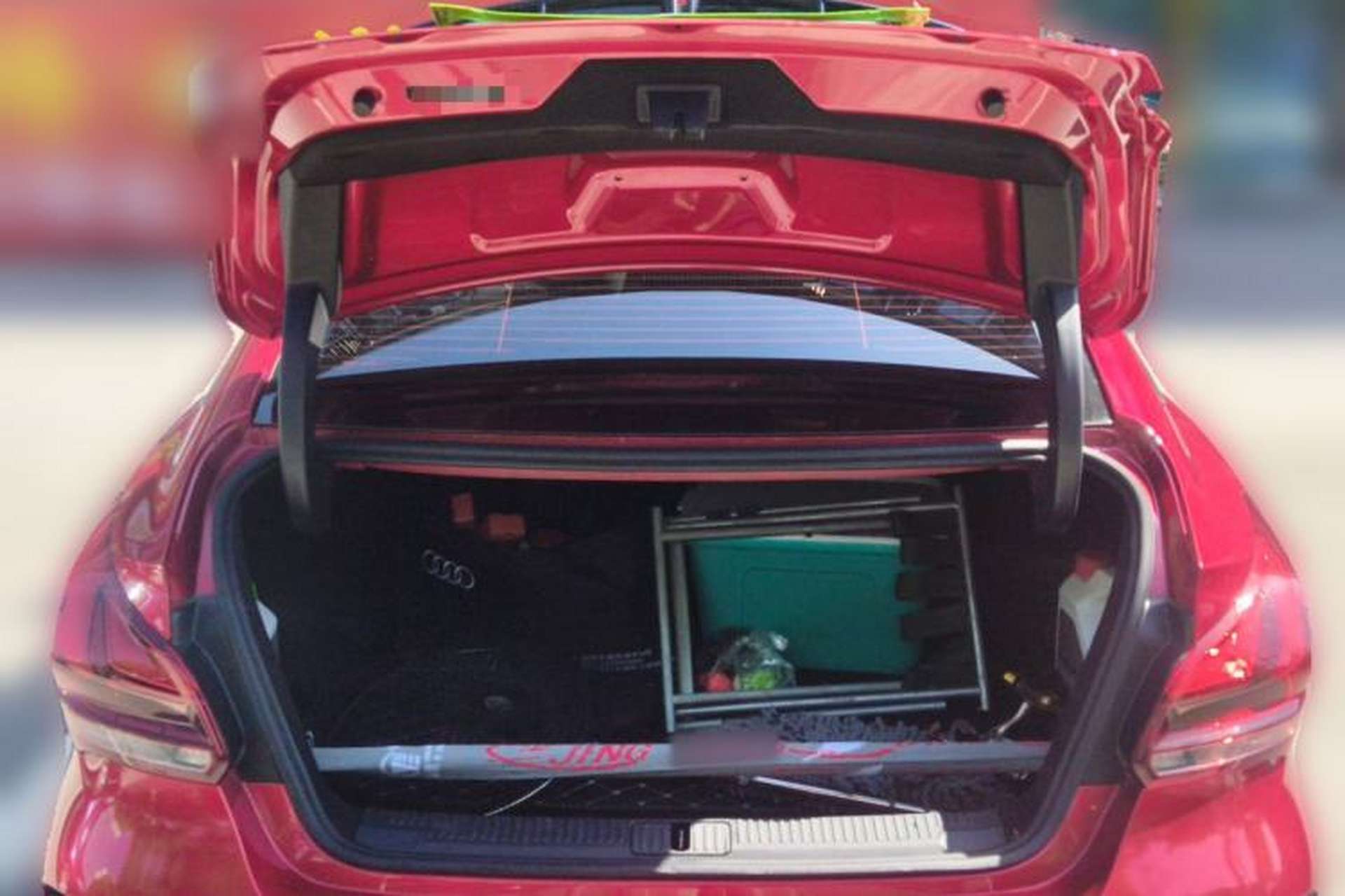 Used MG 5 Scorpio 2022 1.5T Trophy Sport Luxurious Edition Trunk