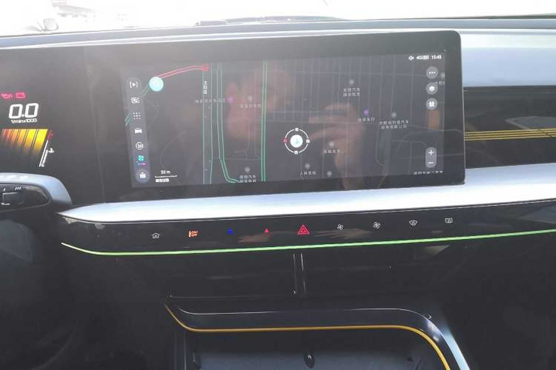 Used MG 5 Scorpio 2022 1.5T Trophy Sport Luxurious Edition Audio And AC Panel
