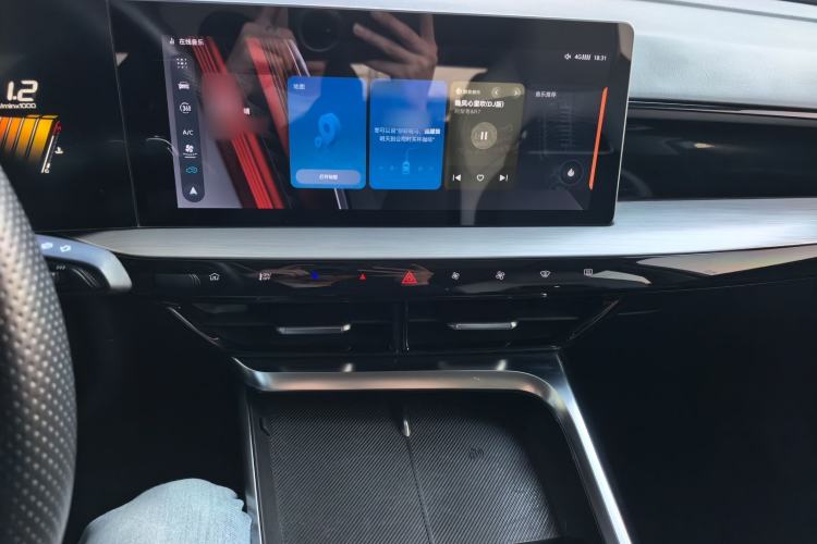 Used MG 5 Scorpio 2022 1.5T Luxury Edition Audio And AC Panel