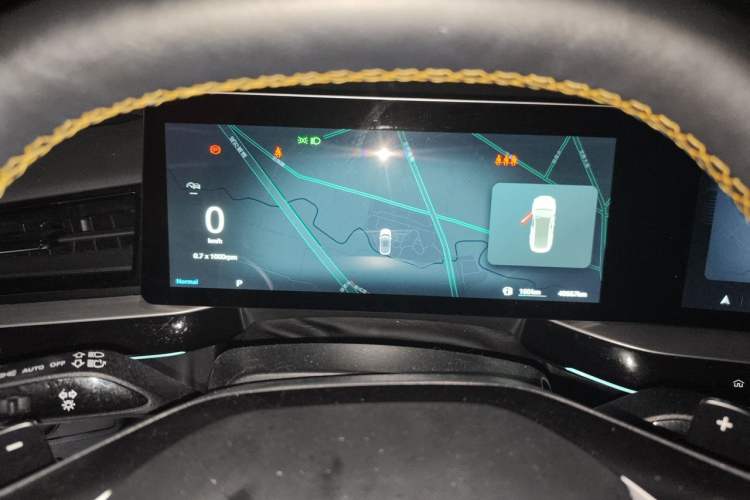 Used MG 5 Scorpio 2022 1.5T Trophy Sport Flagship Edition Instrument Cluster
