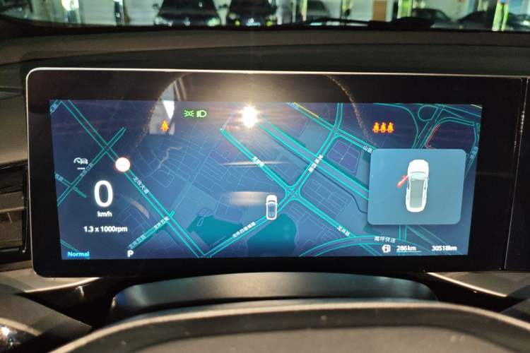 Used MG 5 Scorpio 2022 1.5T Trophy Sport Flagship Edition Instrument Cluster