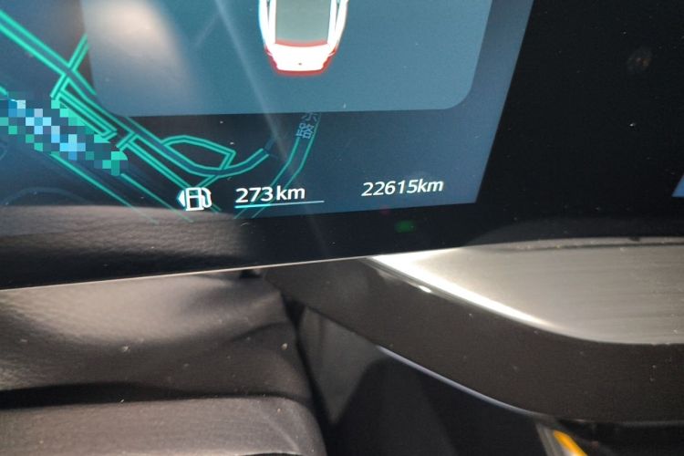 Used MG 5 Scorpio 2022 1.5T Trophy Sport Luxurious Edition Odometer Close Up