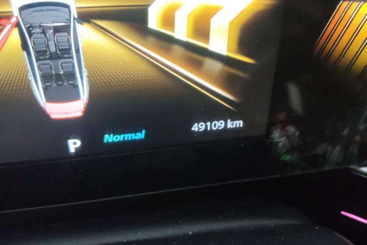 Used MG 5 Scorpio 2022 1.5T Trophy Sport Luxurious Edition Odometer Close Up