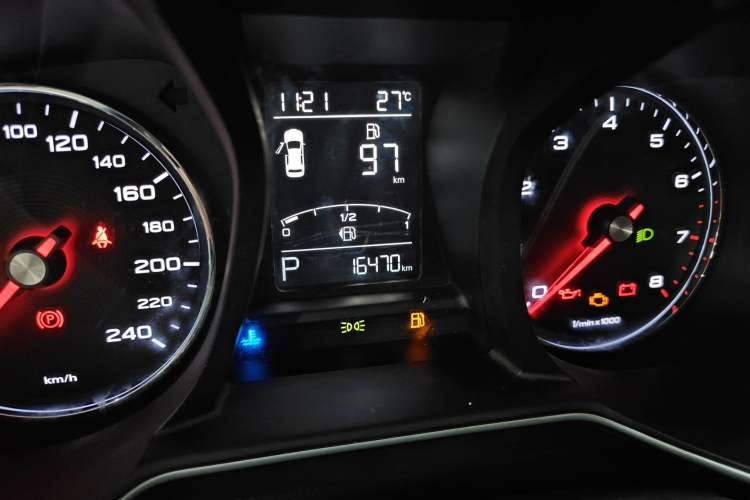 Used MG 6 2019 20T Automatic Sport Edition Odometer Close Up
