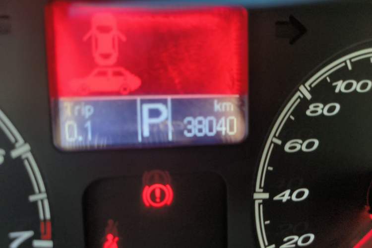 Used MG 6 2010 Hatchback 1.8T Automatic Elite Edition Odometer Close Up