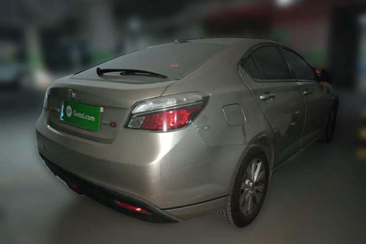 Used MG 6 2012 Hatchback 1.8L Automatic Drive Value Edition Rear Right 45 Deg