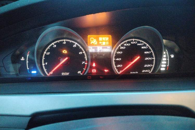 Used MG 6 2012 Hatchback 1.8L Automatic Drive Value Edition Instrument Cluster