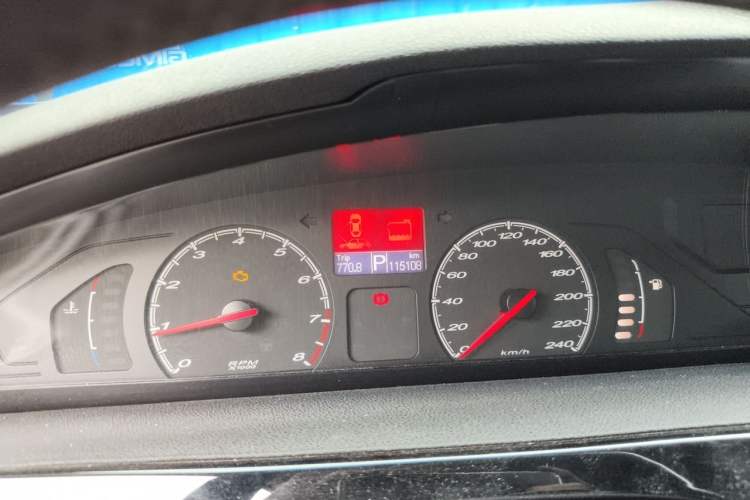Used MG 6 2012 Hatchback 1.8L Automatic Drive Value Edition Instrument Cluster