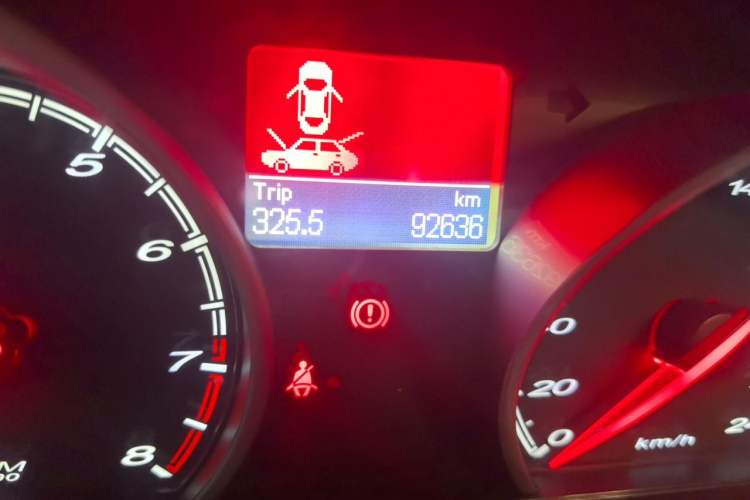 Used MG 6 2013 Hatchback 1.8T Manual GT Value Edition Odometer Close Up