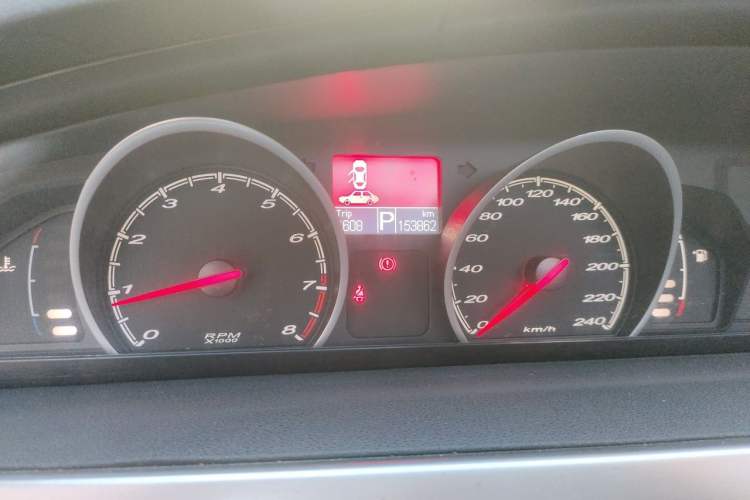 Used MG 6 2013 Hatchback 1.8L Automatic Drive Value Edition Odometer Close Up