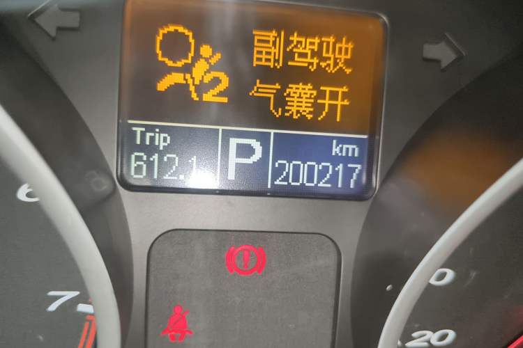 Used MG 6 2013 Hatchback 1.8L Automatic Drive Value Edition Odometer Close Up