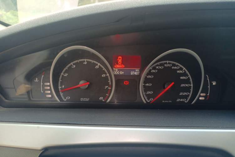 Used MG 6 2013 Hatchback 1.8T Manual GT Value Edition Odometer Close Up