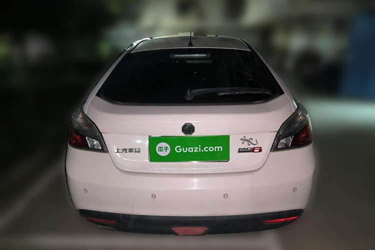 Used MG 6 2013 Hatchback 1.8L Automatic Drive Value Edition Rear