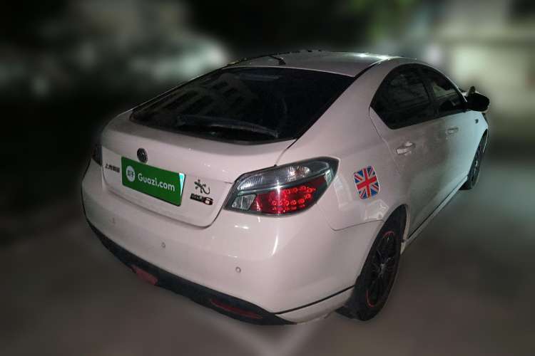 Used MG 6 2013 Hatchback 1.8L Automatic Drive Value Edition Rear Right 45 Deg