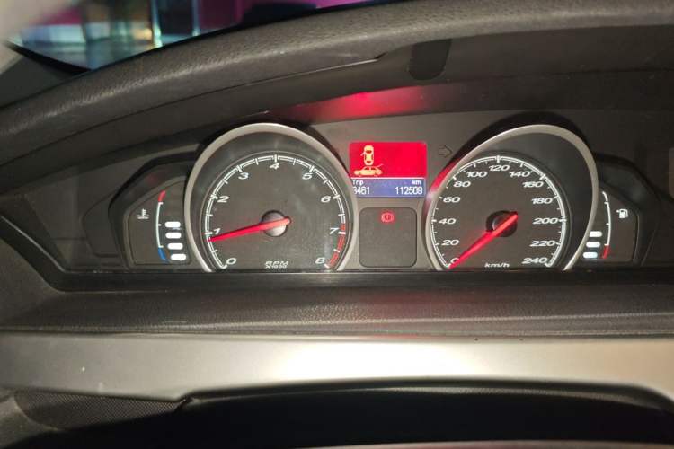 Used MG 6 2013 Hatchback 1.8L Manual - Value Edition Odometer Close Up