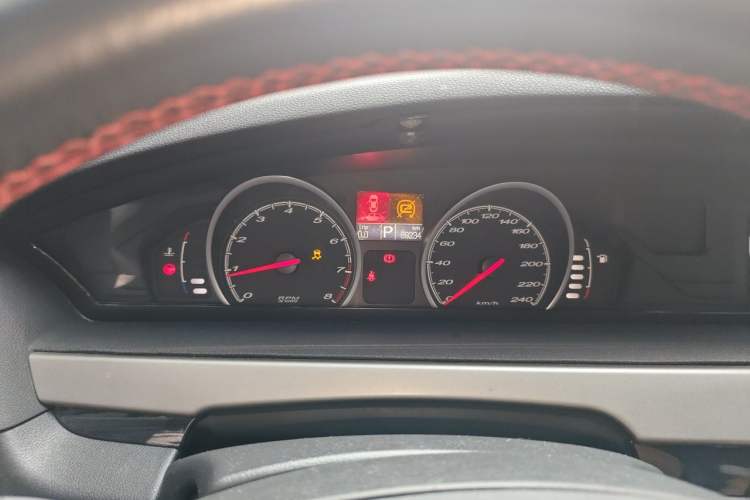 Used MG 6 2014 Hatchback 1.8T Automatic Performance Edition Odometer Close Up