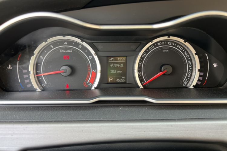 Used MG 6 2014 Hatchback 1.8T Automatic Performance Edition Odometer Close Up