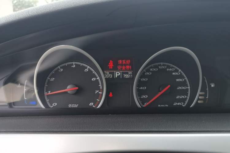 Used MG 6 2014 Hatchback 1.8L Automatic Drive Value Edition Instrument Cluster