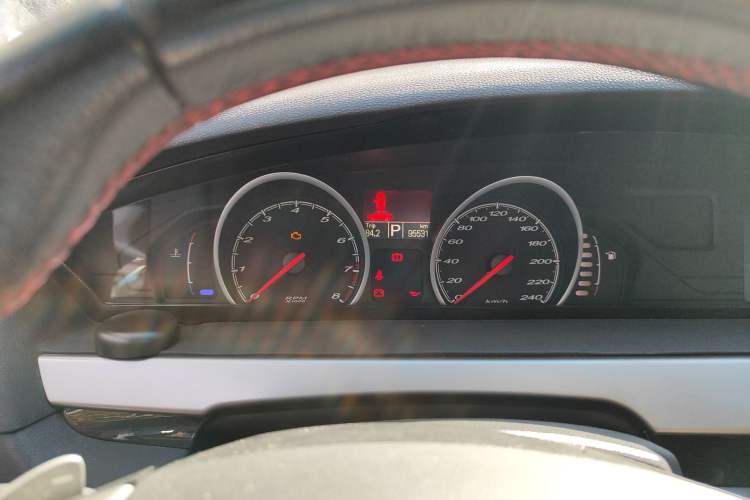 Used MG 6 2014 Hatchback 1.8T Automatic Performance Edition Odometer Close Up