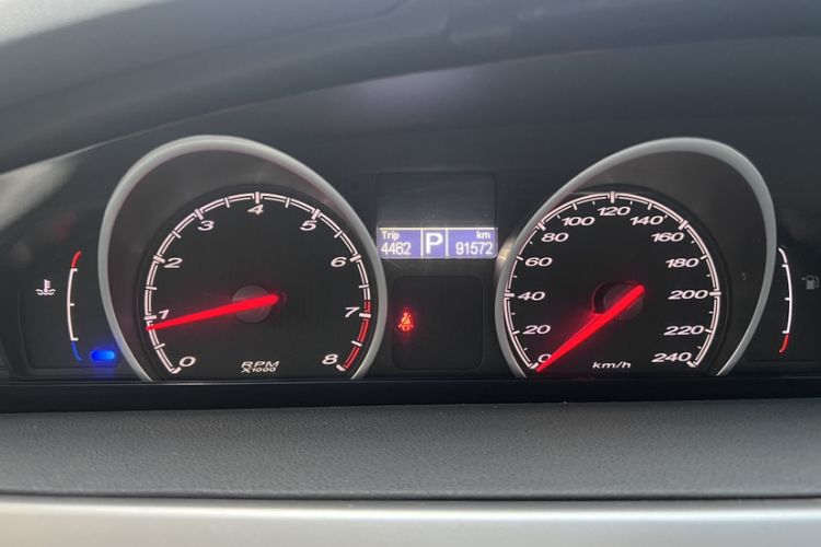 Used MG 6 2014 Hatchback 1.8T Automatic Performance Edition Odometer Close Up