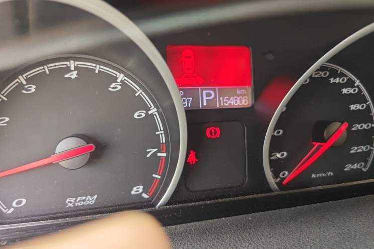 Used MG 6 2014 Hatchback 1.8T Automatic Performance Edition Odometer Close Up