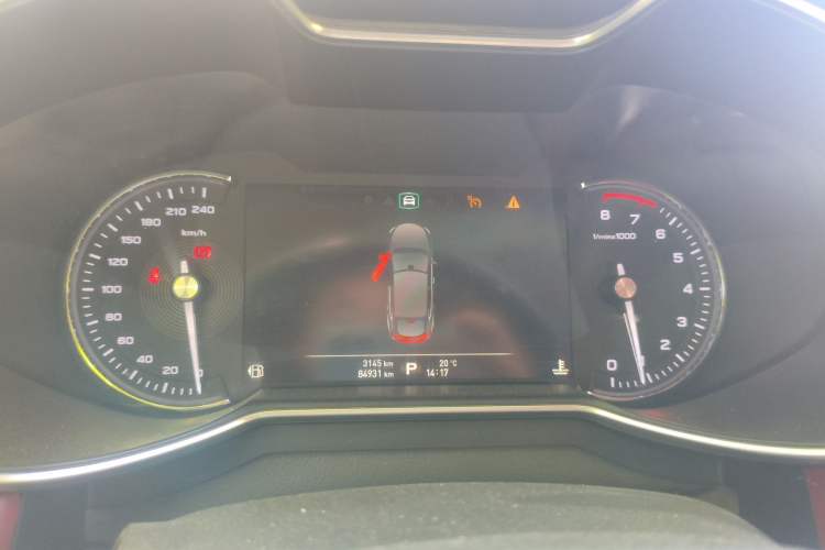 Used MG 6 2017 20T Automatic Trophy Prestige Internet Edition China V Standard Instrument Cluster