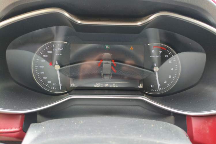 Used MG 6 2017 20T Automatic Trophy Prestige Internet Edition China V Standard Instrument Cluster