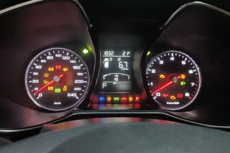Used MG 6 2017 20T Automatic Luxury Smart Connect Version China V Standard Instrument Cluster