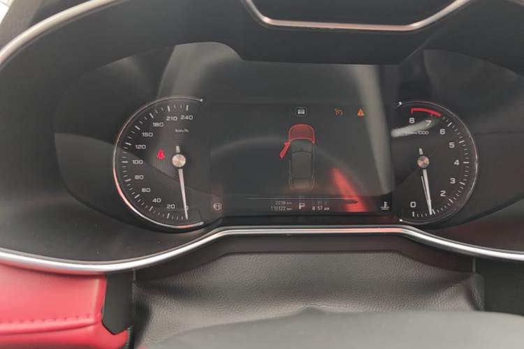 Used MG 6 2017 20T Automatic Trophy Prestige Internet Edition China V Standard Instrument Cluster