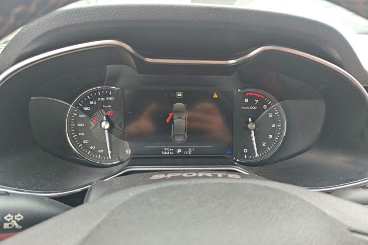 Used MG 6 2017 20T Automatic Trophy Prestige Internet Edition China V Standard Instrument Cluster