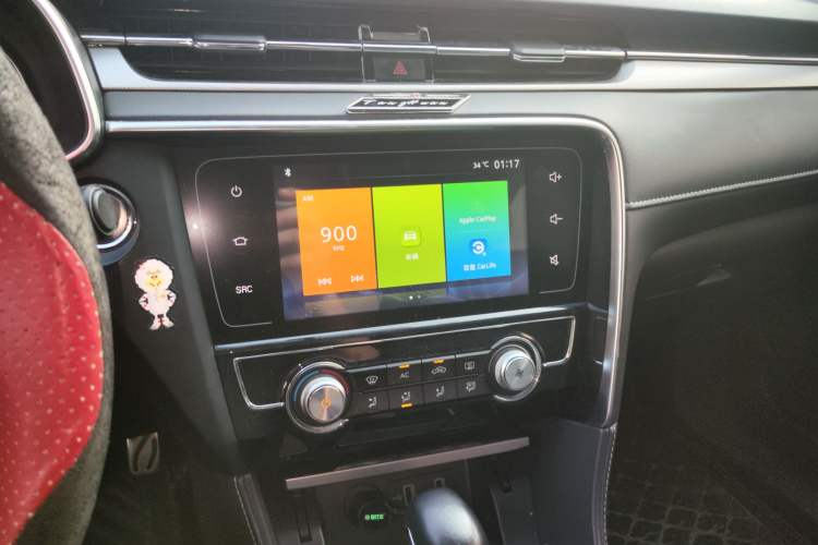 Used MG 6 2017 20T Automatic Luxury Smart Connect Version China V Standard Audio And AC Panel