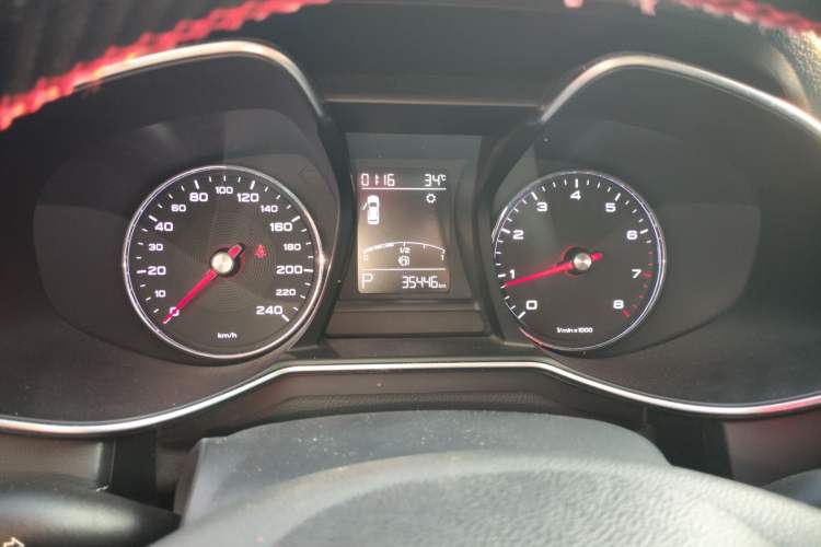 Used MG 6 2017 20T Automatic Luxury Smart Connect Version China V Standard Instrument Cluster