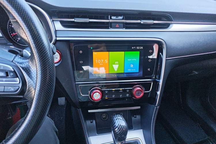 Used MG 6 2017 20T Automatic Elite Smart Connect Version China V Standard Audio And AC Panel