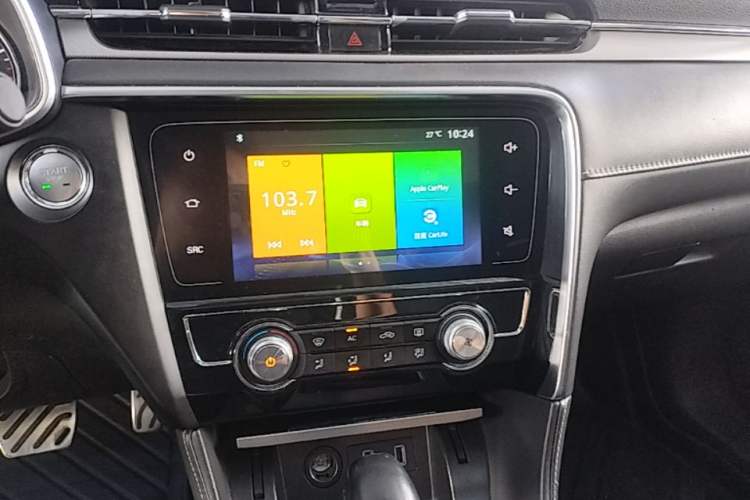 Used MG 6 2017 20T Automatic Luxury Smart Connect Version China V Standard Audio And AC Panel