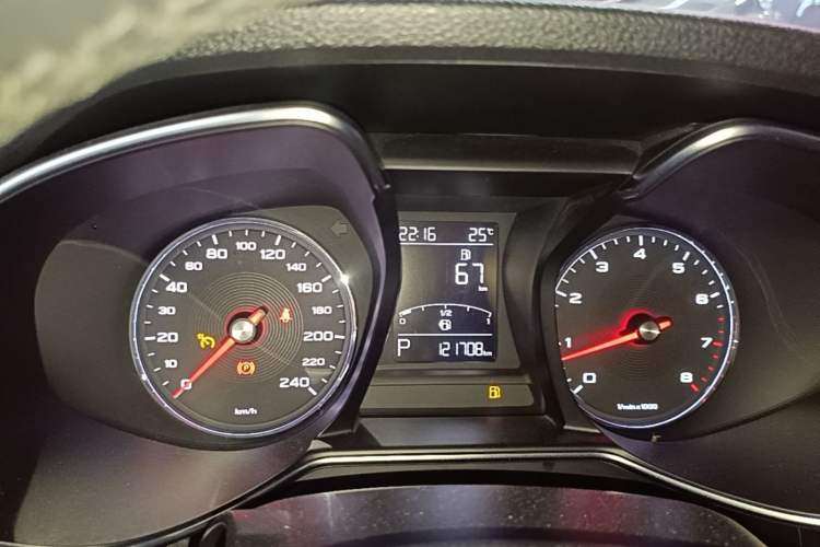 Used MG 6 2017 20T Automatic Luxury Smart Connect Version China V Standard Instrument Cluster