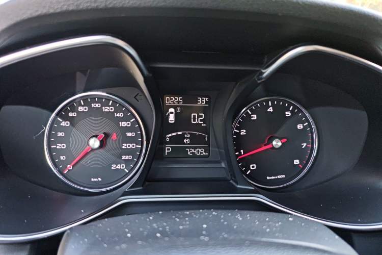 Used MG 6 2017 20T Automatic Elite Smart Connect Version China V Standard Instrument Cluster