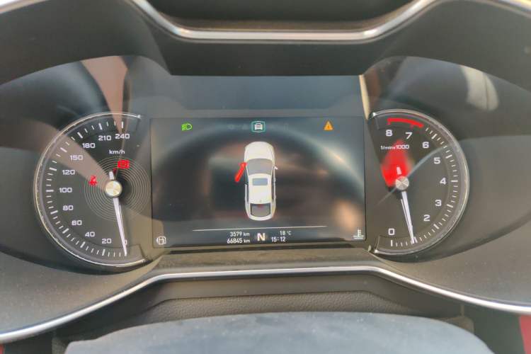 Used MG 6 2017 20T Automatic Trophy Prestige Internet Edition China V Standard Instrument Cluster