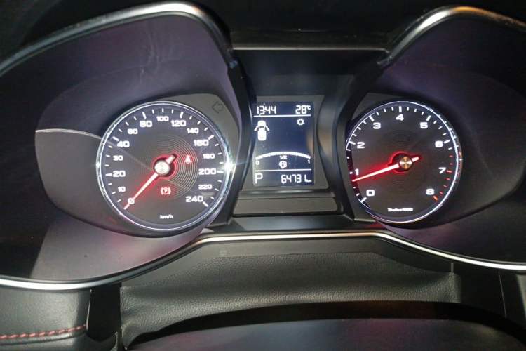 Used MG 6 2017 20T Automatic Elite Smart Connect Version China V Standard Instrument Cluster