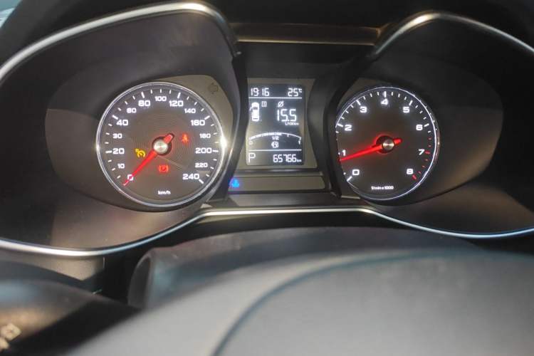 Used MG 6 2017 20T Automatic Luxury Smart Connect Version China V Standard Instrument Cluster