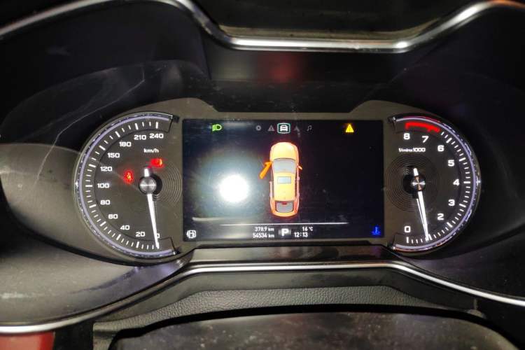 Used MG 6 2017 20T Automatic Trophy Prestige Internet Edition China V Standard Instrument Cluster