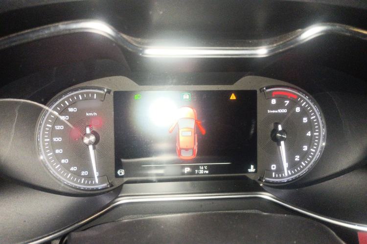 Used MG 6 2017 20T Automatic Trophy Prestige Internet Edition China V Standard Instrument Cluster
