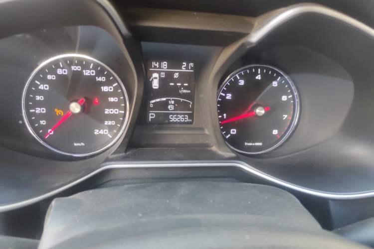 Used MG 6 2017 20T Automatic Luxury Smart Connect Version China V Standard Instrument Cluster