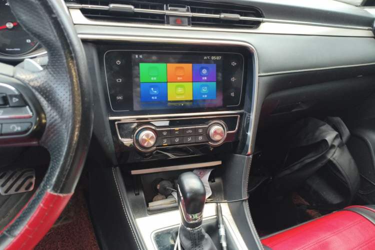 Used MG 6 2017 20T Automatic Luxury Smart Connect Version China V Standard Audio And AC Panel