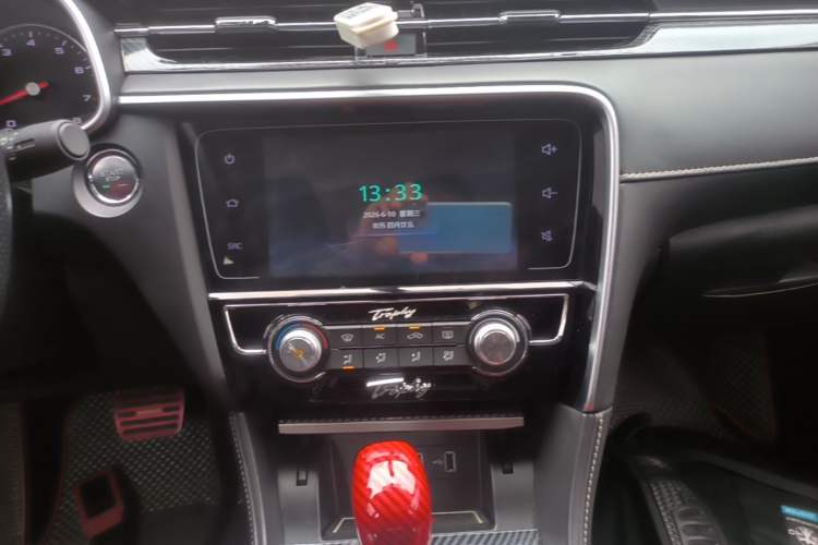 Used MG 6 2017 20T Automatic Luxury Smart Connect Version China V Standard Audio And AC Panel