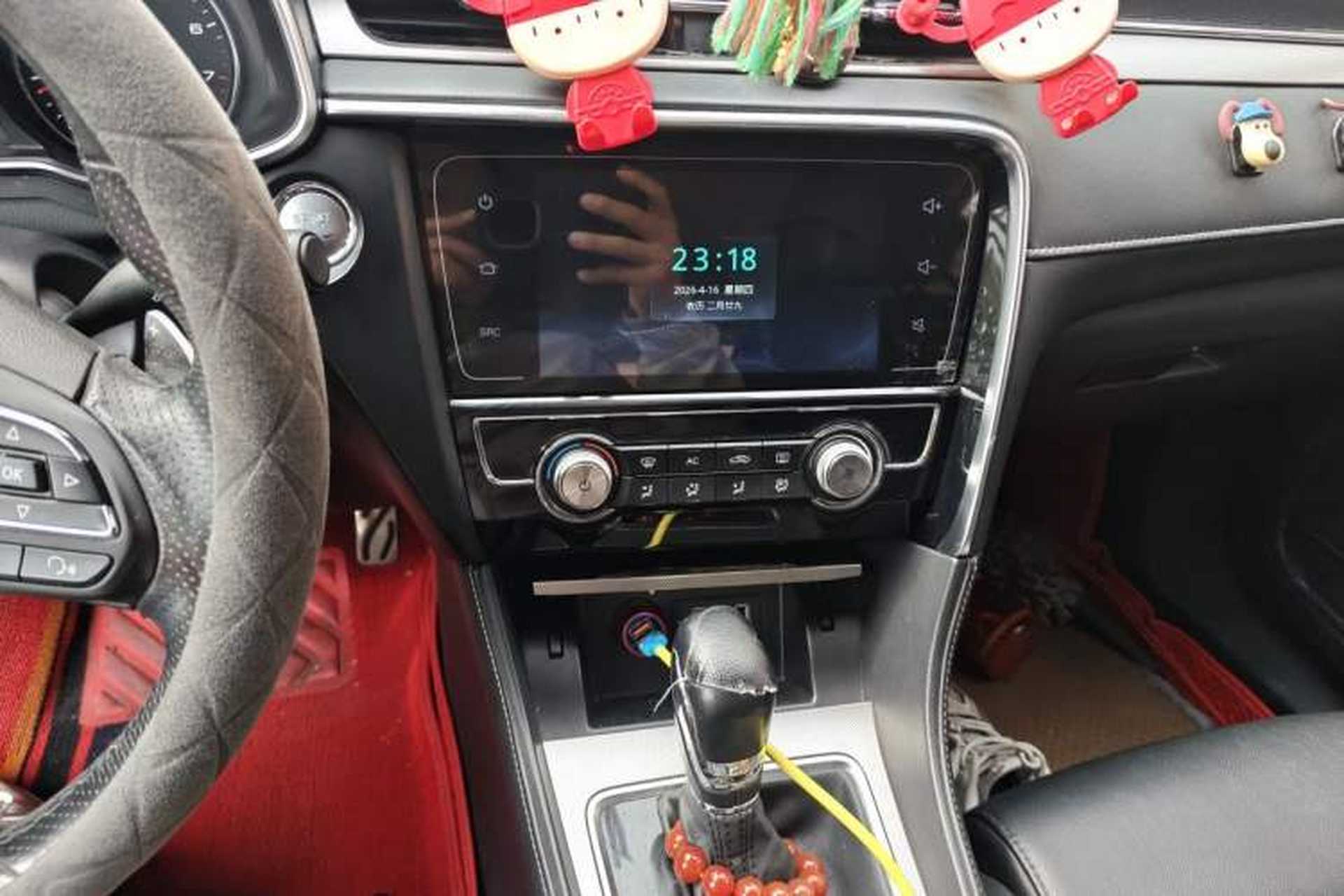 Used MG 6 2017 20T Automatic Luxury Smart Connect Version China V Standard Audio And AC Panel