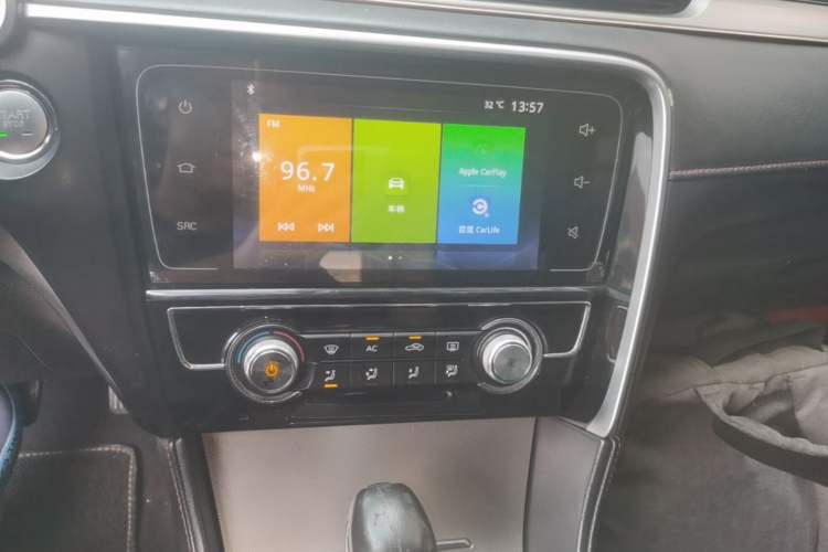 Used MG 6 2017 20T Automatic Elite Smart Connect Version China V Standard Audio And AC Panel
