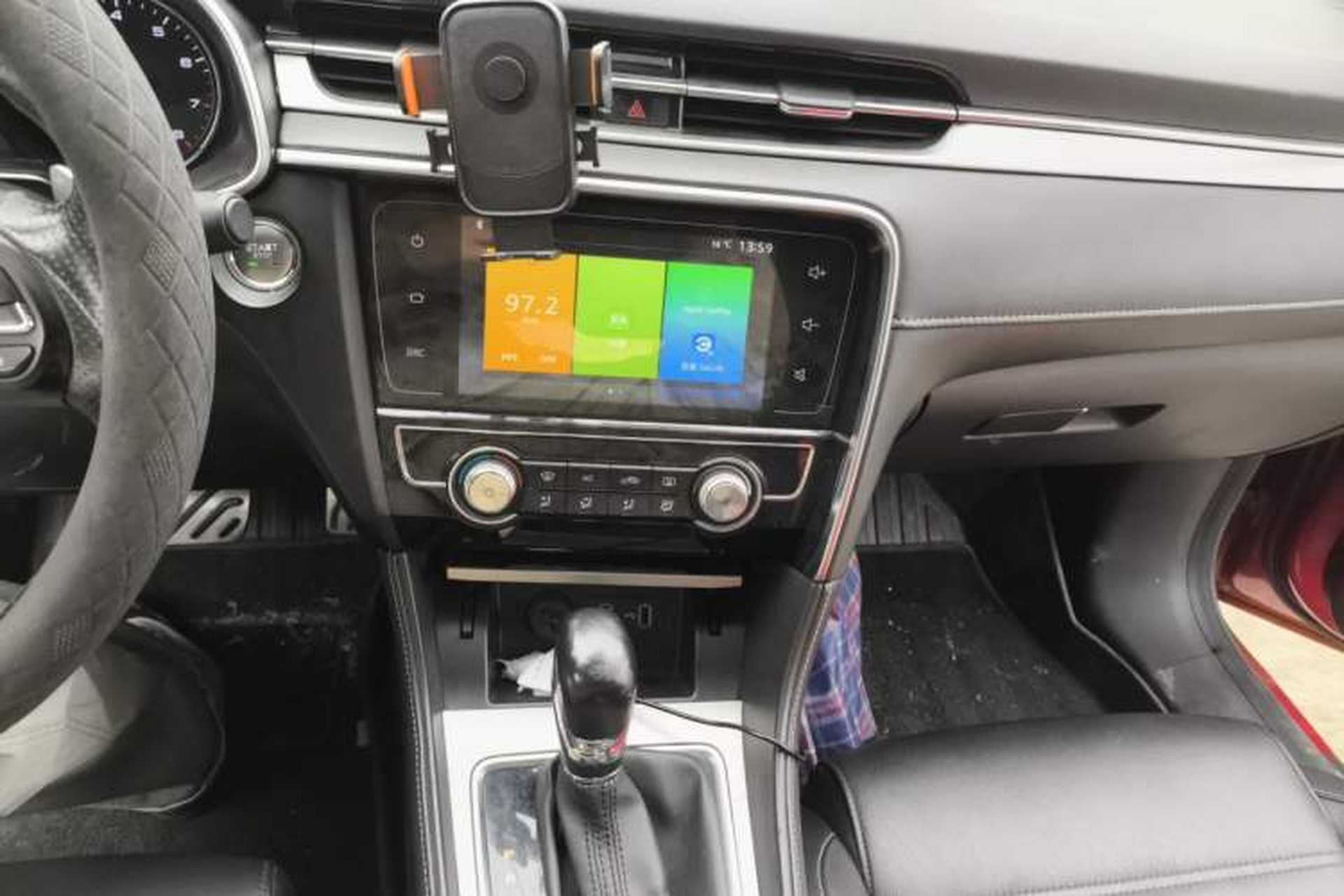 Used MG 6 2017 20T Automatic Luxury Smart Connect Version China V Standard Audio And AC Panel