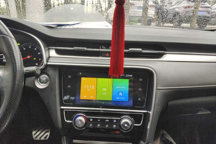 Used MG 6 2017 20T Automatic Luxury Smart Connect Version China V Standard Audio And AC Panel