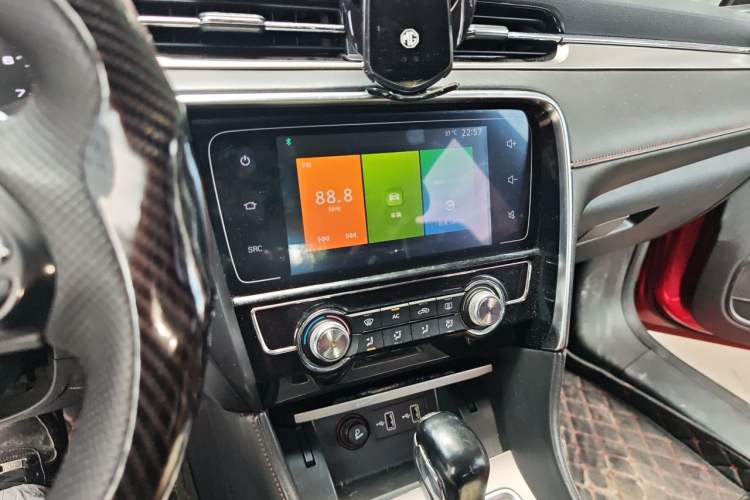 Used MG 6 2017 20T Automatic Elite Smart Connect Version China V Standard Audio And AC Panel
